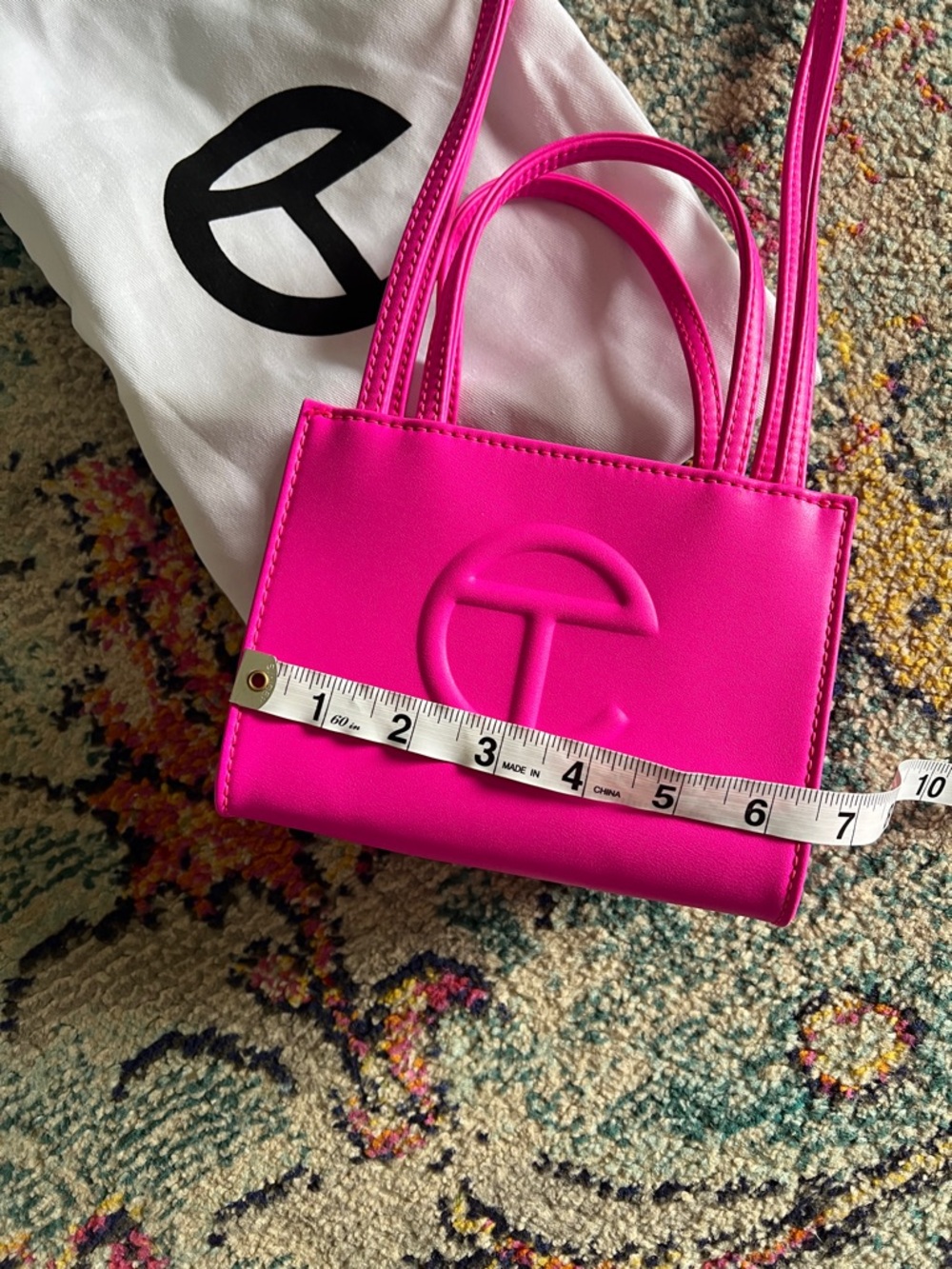 Telfar hot pink azalea bag - Picture 2 of 9